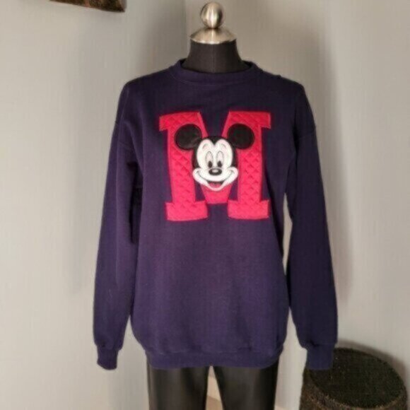 VINTAGE 90s Mickey Mouse  Disney Originals Sweatshirt - Picture 1 of 13